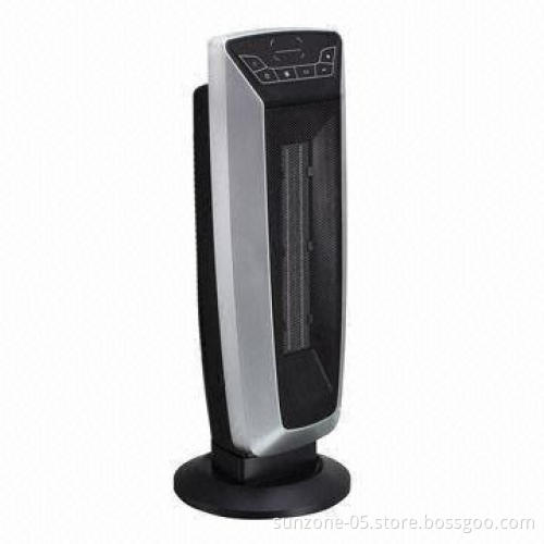 Ceramic heater with screen touch, 90° swing, LED screen, 2.73kg weight and 0.5 to 24 hours timer
